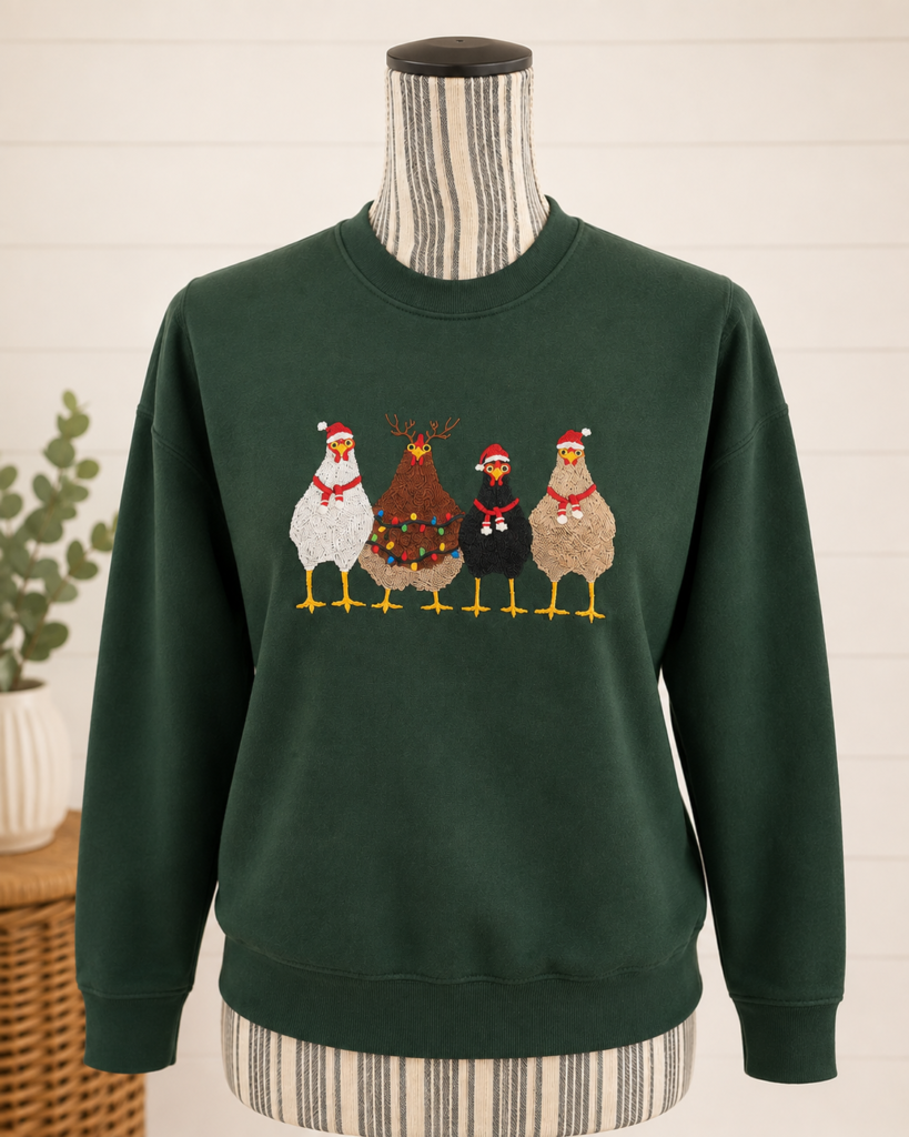 Merry Chickmas Sweatshirt