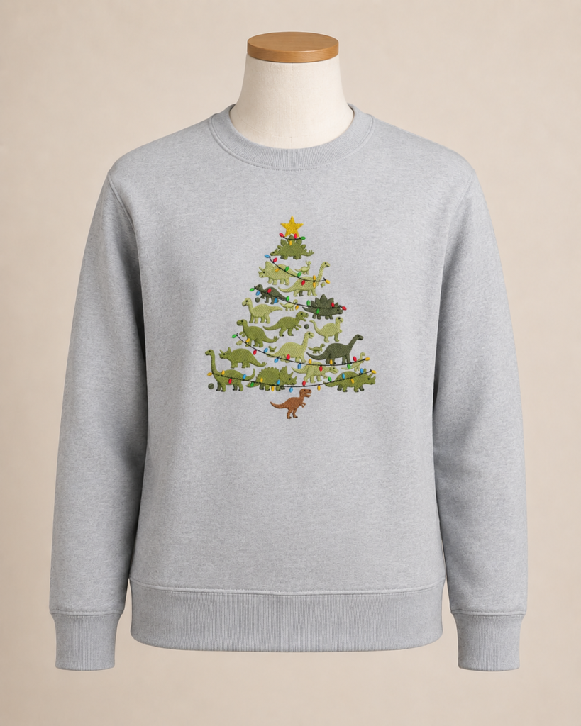 Dino-Mite Christmas Tree Sweatshirt