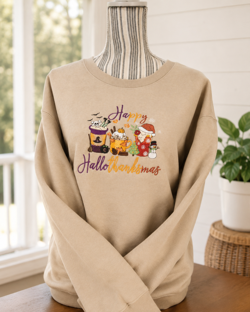 Happy Hallowthanksmas Sweatshirt
