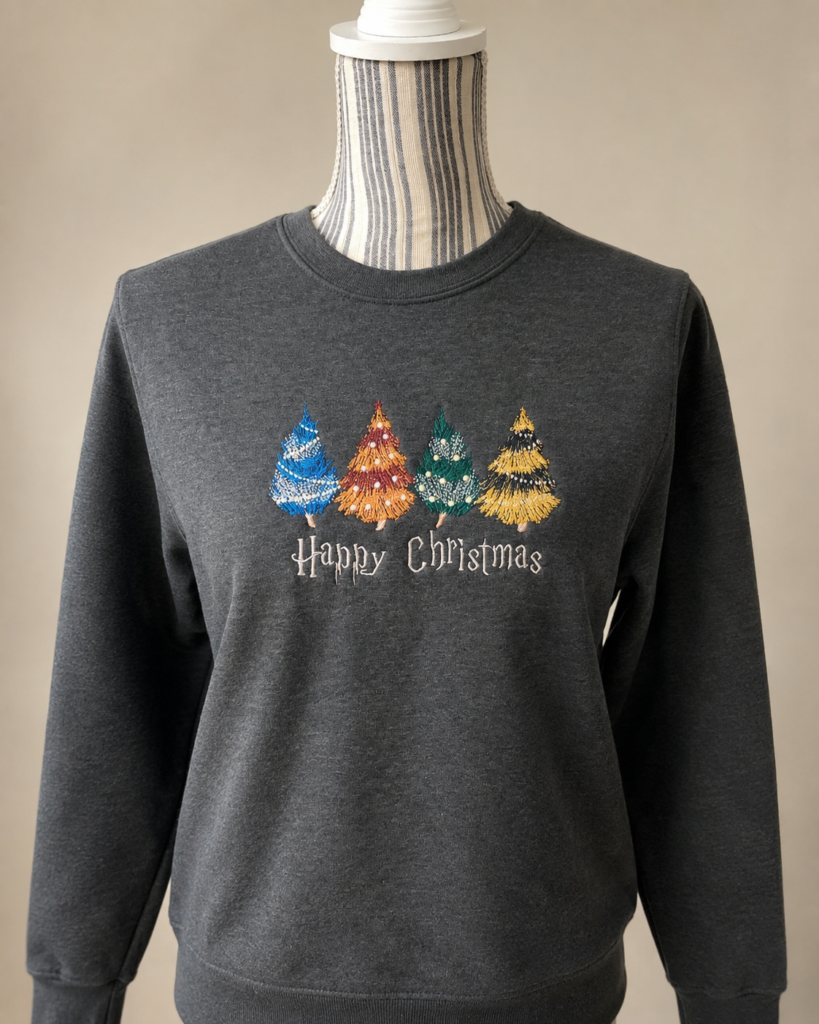 Enchanted Christmas Trees Sweatshirt