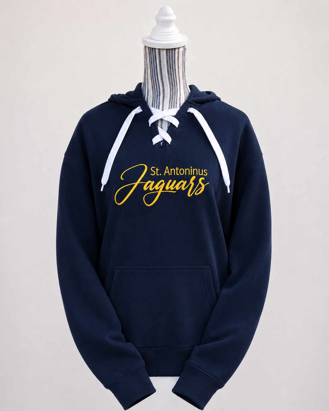 Custom School Spirit Lace-Up Sweatshirt - Image 5