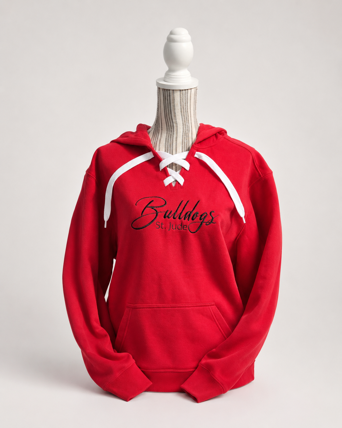 Custom School Spirit Lace-Up Sweatshirt - Image 4