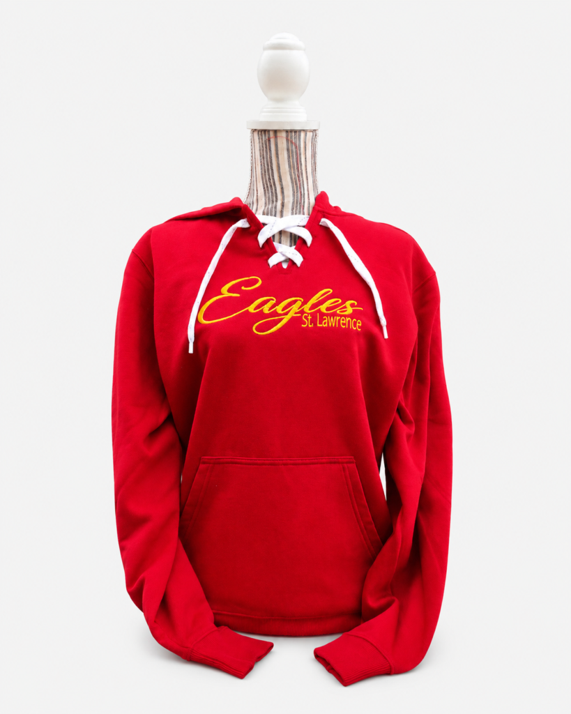 Custom School Spirit Lace-Up Sweatshirt