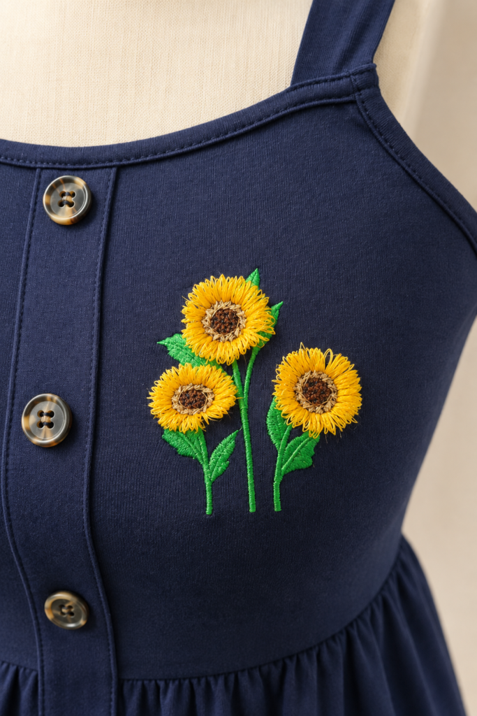 Sunshine and Sunflowers Dress or Crop Top Sweatshirt