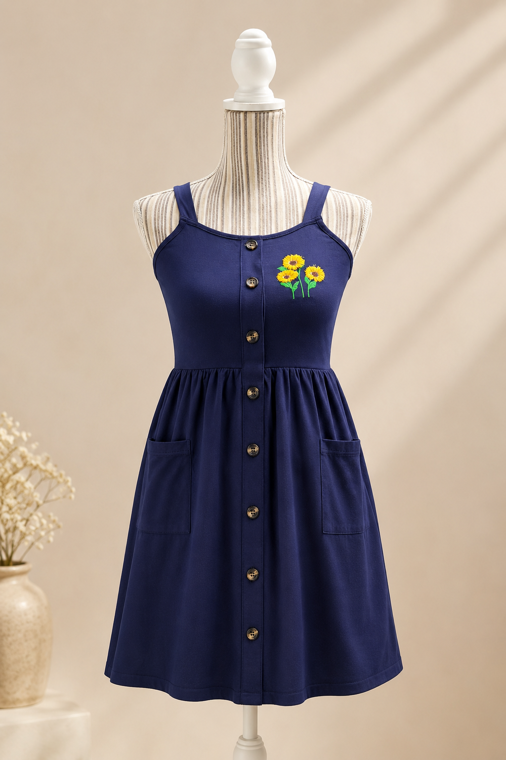 Sunshine and Sunflowers Dress or Crop Top Sweatshirt - Image 3